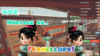 Mm2 Montage as Vanellope Part 2 Murder Mystery 2 [upl. by Lyall124]