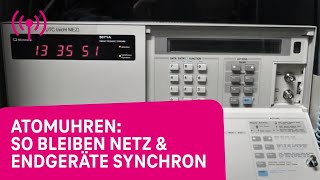 Atomuhren ticken fürs TelekomNetz [upl. by Shanie]