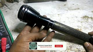 how to repair newmax torch at home  how to repair britelite torch l china torch repair [upl. by Htebazile924]