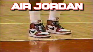 Rookie Michael Jordan vs Norm Nixon Derek Smith  Air Jordan Takes Flight In His Air Jordan 1s [upl. by Anitsirc]