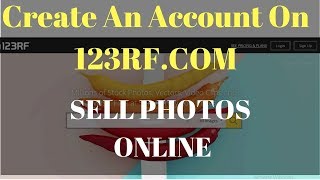 123RFCOM Pe Account Kaise Banaye  How To Create Account On 123RFCOM  Hindi 2018 [upl. by Anassor]