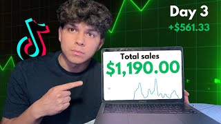 I Tried Dropshipping Using TikTok Ads For The First Time Insane Results [upl. by Eart]