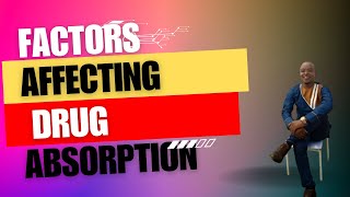 FACTORS AFFECTING DRUG ABSORPTION  Pharmacokinetics [upl. by Karalynn]