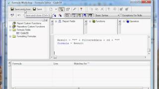 How to create barcodes in Crystal Reports [upl. by Arlan]