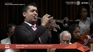 Concierto de Otoño para trompeta Estreno  Arturo Márquez  Orquesta Sinfónica Nacional México [upl. by Yonina]