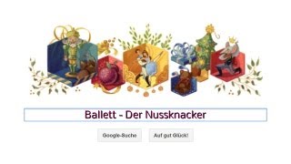 Ballett  Der Nussknacker Google Doodle [upl. by Reine53]