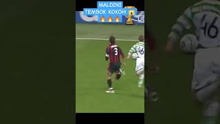 PAOLO MALDINI TEMBOK KOKOH 🔥 football shortsvideo maldini acmilan [upl. by Perretta]