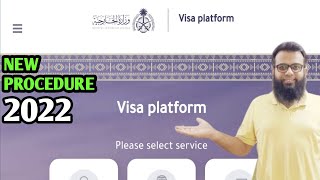 How to apply family visit visa in saudi arabia new procedure  Ali Usman Ghani [upl. by Curzon]