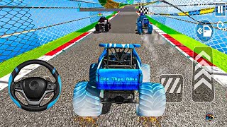 Monster Truck Ramp Stunts Racing  Impossible GT Car Mega Tracks Simulator 3D 490 Android Game [upl. by Shelia944]