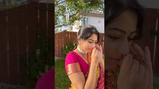 नथीचा नखरा in USA ganpatibappamorya marathimulgi marathishorts trending minivlog [upl. by Iruam112]