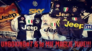 INCREDIBILE VOGLIO BENE alla JUVENTUS  UNBOXING7 amp le MIE MAGLIE della JUVE [upl. by Htesil321]