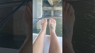 Fishing Feet feet foot footmodel dirtyfeet feetasmr asmrsounds dryfeet toes toe feets sole [upl. by Ezitram706]