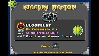 Bloodlust as the weekly demon [upl. by Wilona]