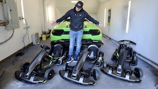 I BOUGHT 3 of the FASTEST ELECTRIC GoKarts from CHINA 5300 NEW [upl. by Yeliw]