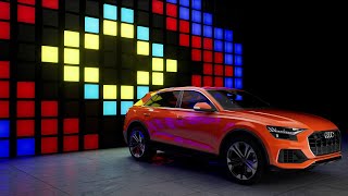 Audi Q8 Raytracing Test on RTX 2080 With Unreal Engine 422 [upl. by Llacam]