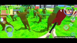 how to make zombie farm like minecraft in dude theft wars [upl. by Lunsford]