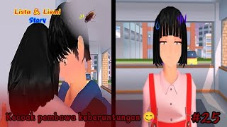 Kecoak pembawa keberuntungan 😋Lista amp Liemi Story Part 25Short Drama Sakura School Simulator [upl. by Verdi543]