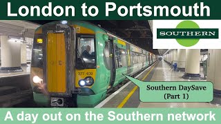 London Victoria to Portsmouth with Southern [upl. by Copeland]