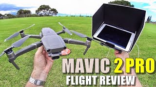 DJI MAVIC 2 PRO Review  Flight Test InDepth  Pros amp Cons [upl. by Einnaffit]