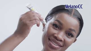 CLEAR DARK MARKS WITH MELANO CC  PURE VITAMIN C amp E [upl. by Neahs]