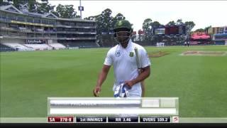 South Africa vs Sri Lanka  3rd Test  Day 2  Vernon Philander Wicket [upl. by Eislel]