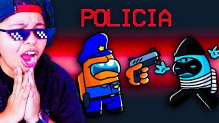 AMONG US PERO SOY EL MEJOR POLICÍA DEL MUNDO 🚓  Pathofail [upl. by Budding]