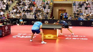 大戰五局決勝負，商業賽名將劉家良對陣山東魯能直拍高手牛澤乾！ [upl. by Aisayt621]