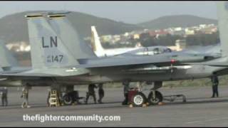 NATO AIR COMBAT EXERCISES IN THE CANARIES F15 Eurofighters and Hornets PART 7 out of 7 [upl. by Nugesulo]