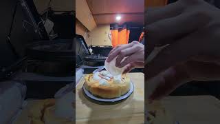 Cinnamon Buns in my tiny stove North Vancouver shipyards befree vanlife [upl. by Bogusz879]