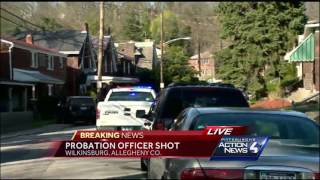 Probation officer shot in Wilkinsburg [upl. by Nihi]