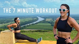 7 MINUTE WORKOUT  Full Body HIIT with coachfitmomma [upl. by Attiuqal]