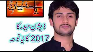 Zeeshan Haider Nohay 2013 Abbas AS Tere Jaisi Wafa 2013 nohay 1 in 11 play list 2013 [upl. by Gintz]