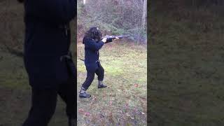 Shooting the StevensSavage Arms 320 12 gauge shotgun [upl. by Orji]