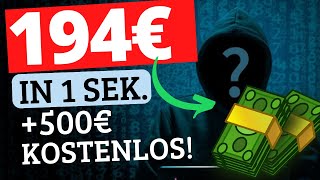 🚨UNGLAUBLICH 194€ in 1 SEKUNDE auf Autopilot 🤑💸 AKTION 500€ Startkapital KOSTENLOS [upl. by Casper]