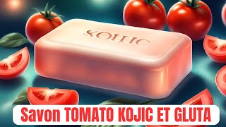 Savon Éclaircissant TOMATO KOJIC fait maison très facilement étape par étape [upl. by Natalya]