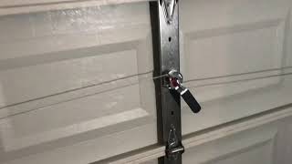 Garage Door Lock Installation [upl. by Ainafets]