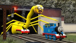 Building a Thomas Train Chased By MinionexeThomas Train EeaterCursed Thomas and Friends in GMOD [upl. by Celia693]