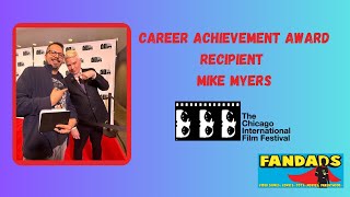 Career Achievement recipient Mike Meyers [upl. by Wise]