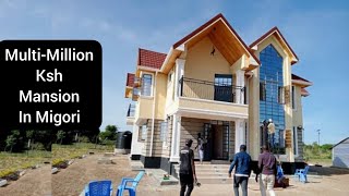 The Multimillion Mansion built by sportpesa jackpot winner in Migori [upl. by Janith976]