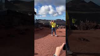 Wasserdampfexplosion im Nationalpark Timanfaya am 01112024 [upl. by Annat]