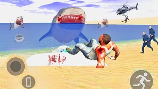 Franklin and SpiderMan in Indian bike driving 3D beach new update [upl. by Kaz]