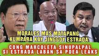 JINGGOY ESTRADA VERSUS CONG MARCOLETA MORALES MAS MATAPANG PA KAY ESTRADA [upl. by Valerian]