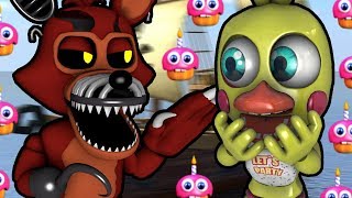 Five Nights at Eths World Part 3  RAIDING NIGHTMARE FOXYS PIRATE SHIP [upl. by Quillon]