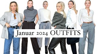 OUTFITINSPO  Office Looks Januar 2024  OlesjasWelt [upl. by Edora]