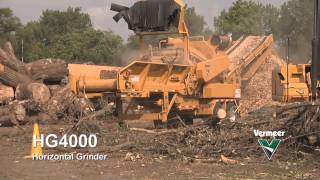 HG4000 Horizontal Grinder  Vermeer Forestry Management Equipment [upl. by Ready568]