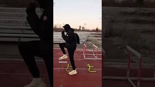 Olympic level sprinter in training drills edition Atl cycling drill more running As [upl. by Assedo685]