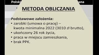 Polski ład  obliczanie wynagrodzenia  kwota minimalna 2022 [upl. by Reggie]