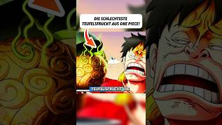 Die SCHLECHTESTE Teufelsfrucht aus One Piece shortvideo onepiece [upl. by Ader]