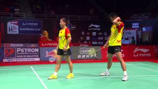 HD QF  XD  TAhmad  LNatsir INA vs Xu C  Ma J CHN  2013 Sudirman Cup [upl. by Grayson10]