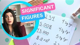 Significant Figures Step by Step  How to Pass Chemistry [upl. by Anawt809]